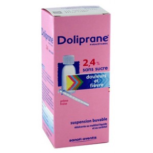 Doliprane 2,4% Suspension 