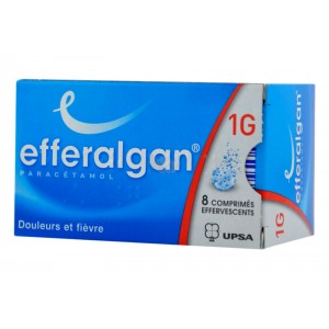 Efferalgan 1 g cpr effv